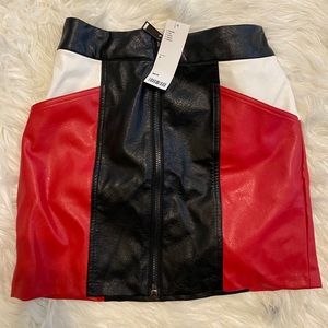Urban outfitters biker skirt